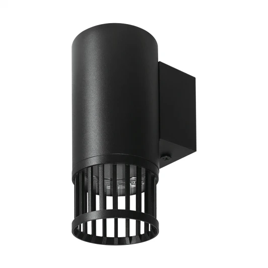 WSL-GU10/W19B Настенный светильник Wolta WSL-GU10/W19B под лампу GU10 Черный PORTA