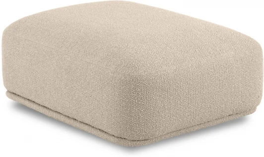 855372 Пуф прямоугольный Fabro ОГОГО (арт.855372), (Ткань,Букле/Бежевый)