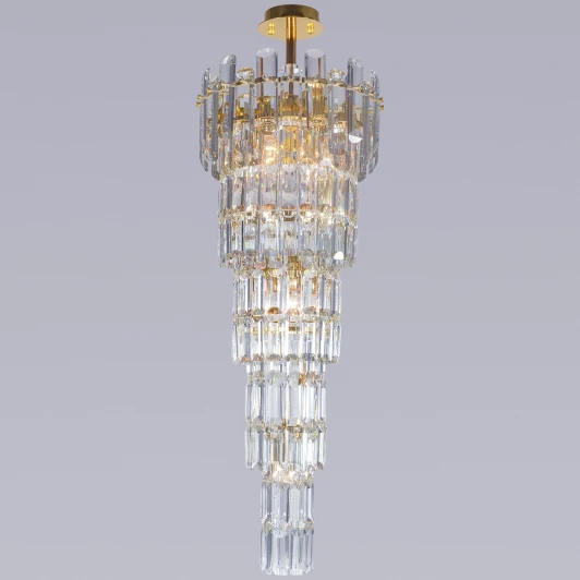 14750-0.4-10 DN Потолочная люстра хрустальная на штанге Reluce 14750-0.4-10 DN