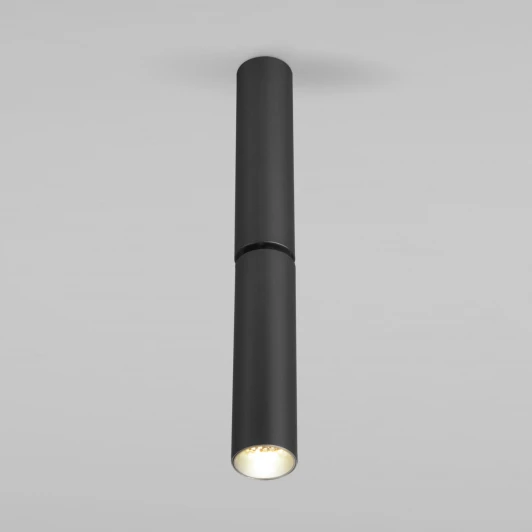 25029/LED 6W 4200K чёрный Накладной светильник Pika 6W 25029/LED черный Elektrostandard (220V, круглые)