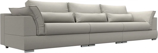 122720 Диван прямой Пекин Long Лига Диванов (Рогожка) арт.122720