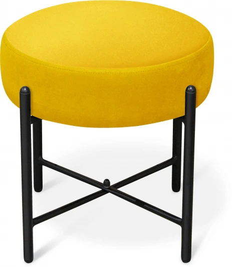 2347987702 Банкетка SHT-B4 желтый/черный муар Sheffilton 2347987702