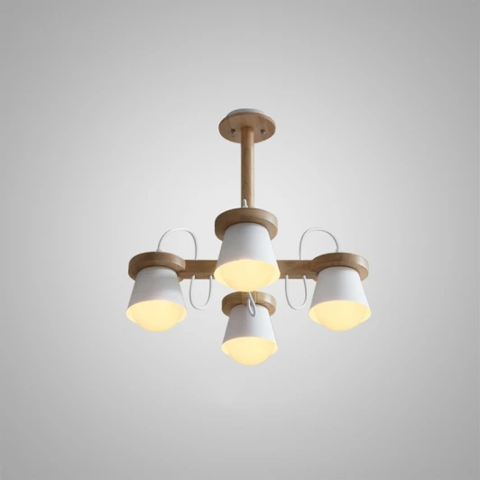 NATURA-B01 Люстра на штанге потолочная Natura B4 White ImperiumLoft Natura-B01 (178085-26) (220V)