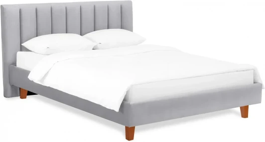 577306 Кровать Queen II Sofia L 1600 ОГОГО (арт.577306), (Ткань/Серый)