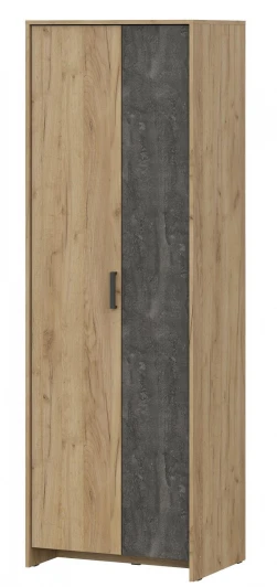 00-00029192 Шкаф двухстворчатый Арника для одежды Лофт