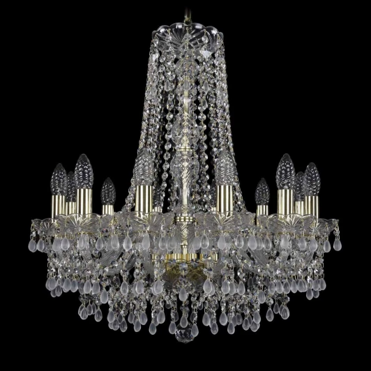 1410/12/195/h-60 G V0300 Подвесная люстра Bohemia 1410 1410/12/195/h-60/G/V0300