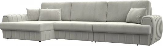 129303L Диван угловой Лига-057 НПБ Лонг угол левый Лига Диванов (Велюр) арт.129303L