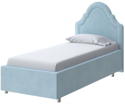 2024712 PROxSON Кровать Эльза (Ткань: Велюр Teddy Морозная свежесть) 90x200