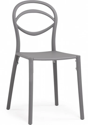 15740 Пластиковый стул Woodville Simple gray