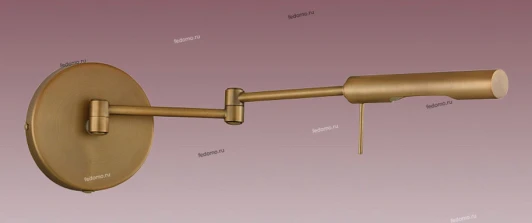 W6348AB antique brass Подсветка для картин N-Light W6348 W6348AB antique brass