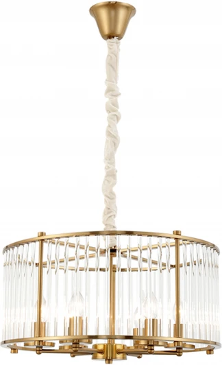 4112-306 Подвесная люстра Rivoli Erin 4112-306 (220V, на цепи, свеча, круглые)