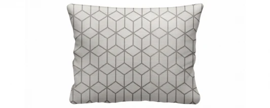 AAA4125014 Декоративная подушка вариант №2 бежевая D1 Портленд AAA4125014