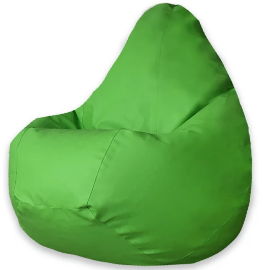 5010711 Кресло мешок Dreambag Груша Зеленая ЭкоКожа (L, Классический) 5010711