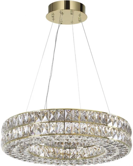 4926/52L Подвесная люстра Odeon Light Panta 4926/52L золото/металл/хрусталь LED 52W 4000K 2971Лм