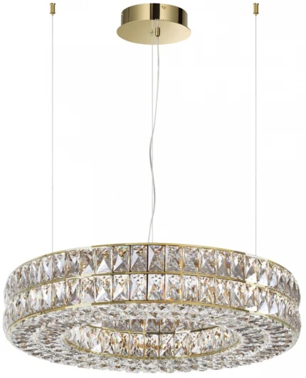 4926/85L Подвесная люстра Odeon Light Panta 4926/85L золото/металл/хрусталь LED 85W 4000K 5074Лм