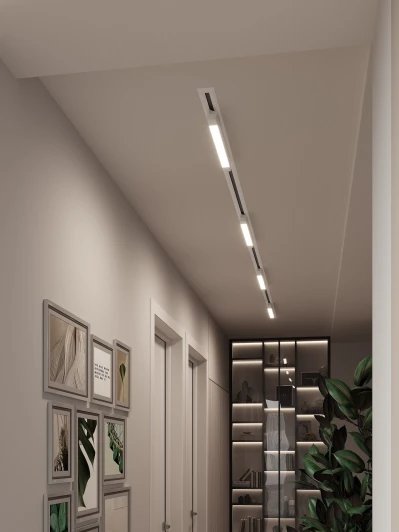 HSBL_kompl_S001_VI4W4K Трековая система в сборе однофазная встраиваемая 220V 32W Hesby Lighting Skylite №1 HSBL_kompl_S001_VI4W4K