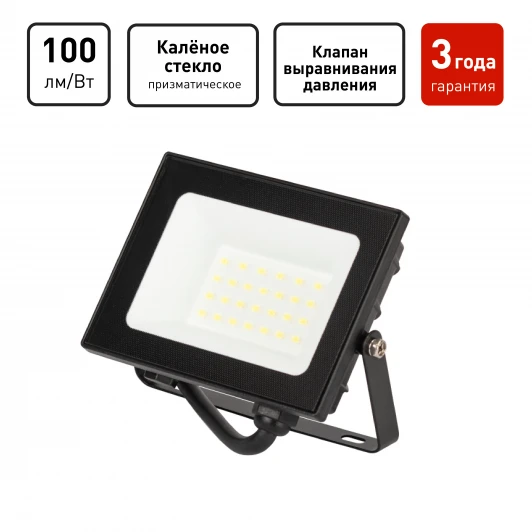 LPR-062-0-65K-020 Прожектор уличный светодиодный ЭРА LPR-06 LPR-062-0-65K-020