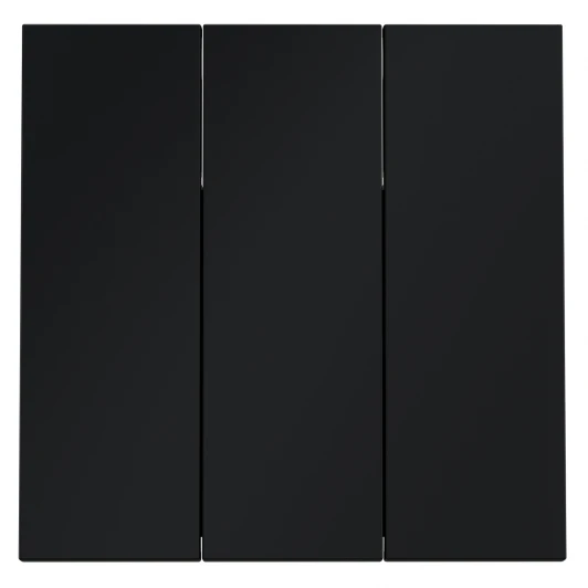 VLS000507 Клавиши для выключателя/переключателя трехклавишного Voltum S70 VLS000507 (графит)