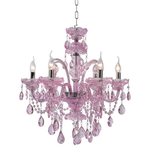 76050/6С Pink Подвесная люстра Natali Kovaltseva 76050 76050/6С Pink