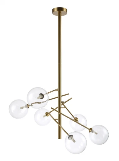 MARCOS SP6 BRONZE Потолочная люстра Crystal Lux MARCOS SP6 BRONZE