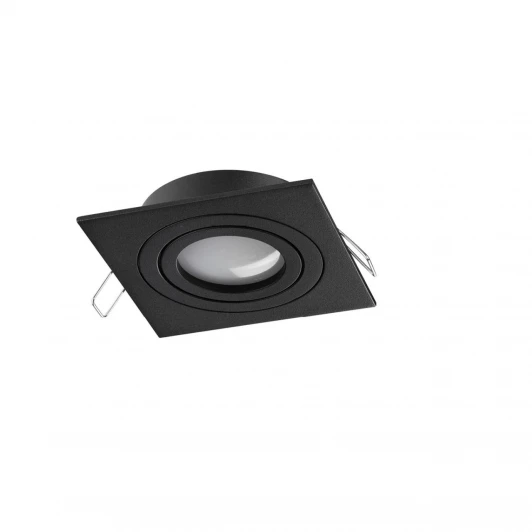 371020 Светильник встраиваемый поворотный Novotech Morus 371020 черный IP20 GU10 50W 220-240V MORUS