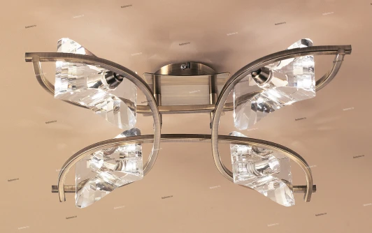 0863 Потолочная люстра Mantra Krom 0863