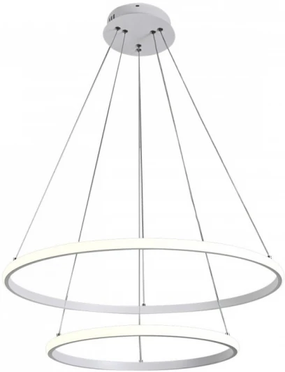 PLC-7062-600-WH Подвесной светильник светодиодный 50W, с диммером, пульт ДУ Imex PLC-7062-600-WH