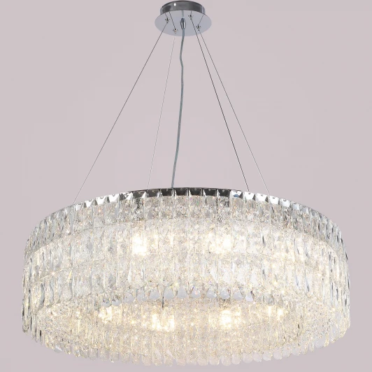 IL5063-800PZF-25 CH ELITE Подвесная люстра хрустальная ILLUMICO IL5063-800PZF-25 CH ELITE