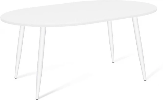 3232836002 Стол Sheffilton SHT-TU14/120-80 МДФ белый муар/белая шагрень