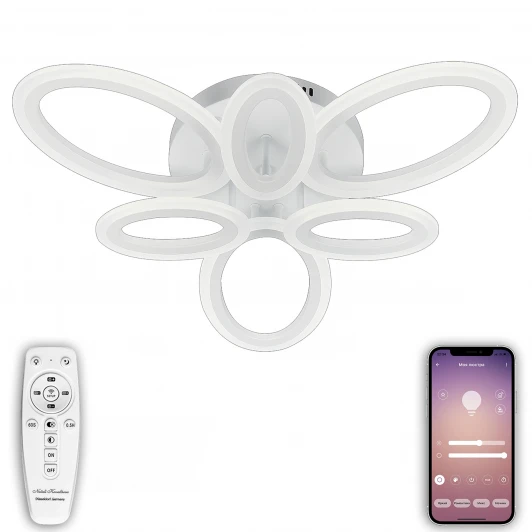 HIGH-TECH LED LAMPS 82033 Потолочная люстра Natali Kovaltseva HIGH-TECH LED LAMPS 82033