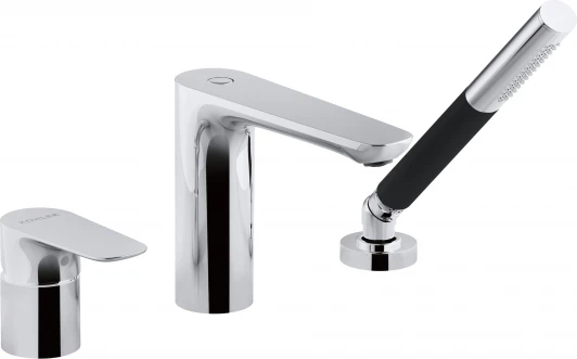 E72292-CP Смеситель Jacob Delafon Aleo E72292-CP на борт ванны