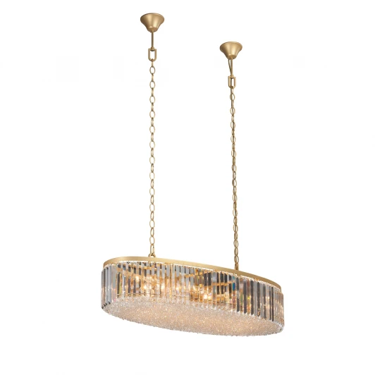 V5858-8/18 Подвесная люстра Vitaluce V5858-8/18 (220V, хрусталь, на цепи)
