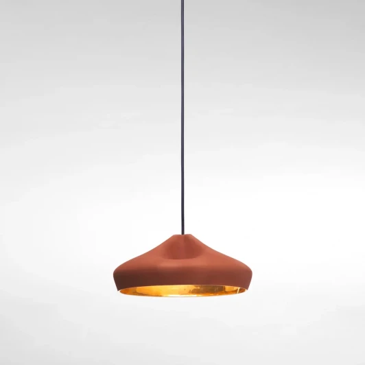 A636-405-4149-27K Подвесной светильник Pleat Box 36 LED терракотово-золотой Marset A636-405-4149-27K (094678)