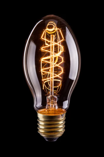 6490 Лампочка накаливания E27 60W 220V 210 lm теплый желтый свет Voltega Loft 6490