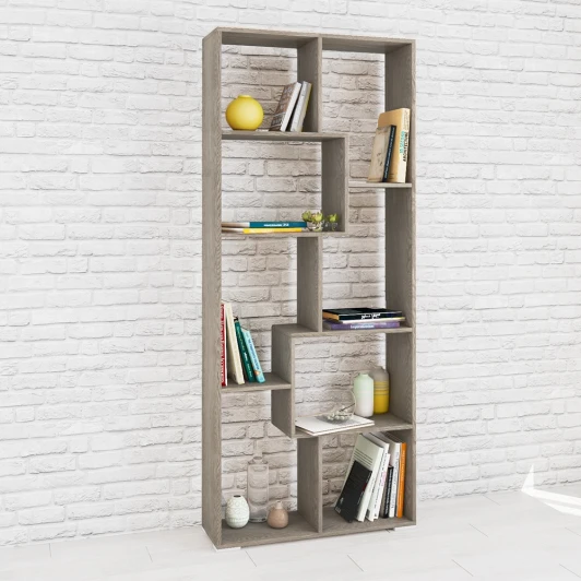 00-00026510 Стеллаж ТЭКС Ромео-8, ясень анкор темный