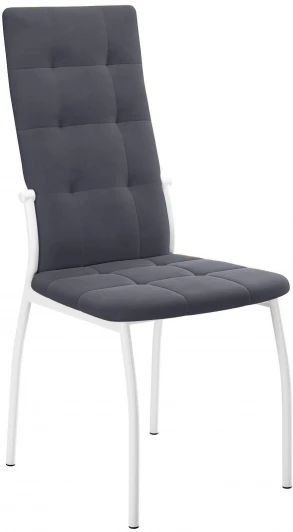 00-00058151 Стул ГАЛС-М каркас белый/ B28 ANTRACITE Dikline 00-00058151