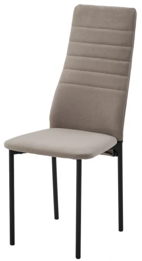 480M06059 Стул МОНАКО цвет Marseille-13 Латте, велюр / черный каркас M-City 64600