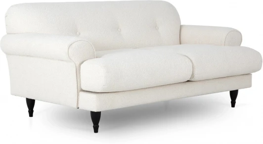 865103 Диван Italia ОГОГО (арт.865103), (Ткань/Белый,Черный)