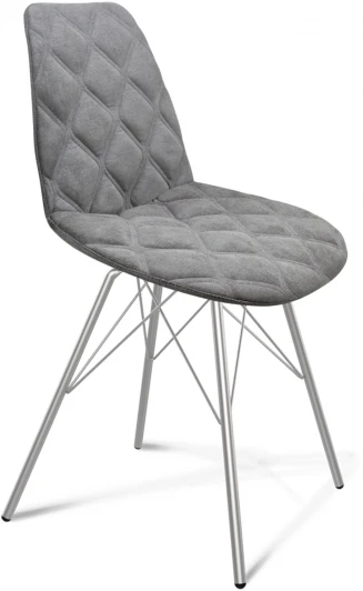 6157256801 Стул SHT-ST29-С20/S37 серый туман/хром лак Sheffilton 6157256801