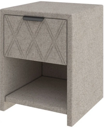 2028039 PROxSON Тумба Side (Ткань: Жаккард Tesla Мокко) 44x45