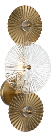 V000022 Настенный светильник Miele V000022 (12021/A/1W Brass)