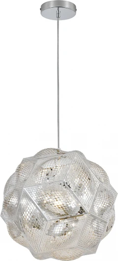 V000551 Подвесной светильник (11060/B/1P Chrome) Indigo Futuro V000551 (220V, на проводе, шар)