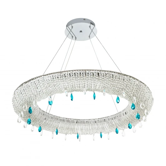 ML.2306.800 CR Подвесная люстра светодиодная хрустальная с регулировкой цветовой температуры Modelux MODELUX ML.2306.800 CR