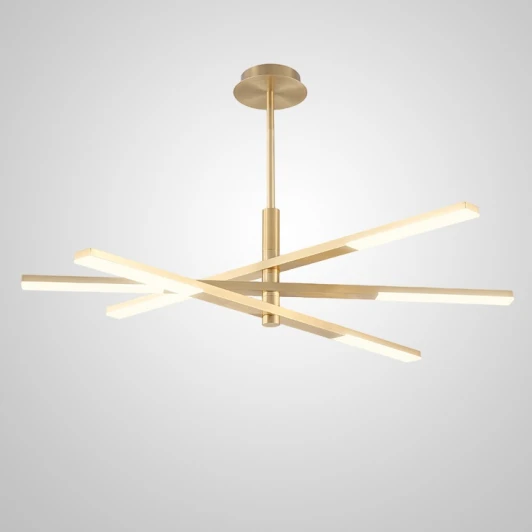 241024-26 Потолочная люстра на штанге Orton На 3 D96 Gold Imperiumloft 241024-26 (241024-26) (LED, 220V)