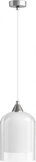 PND.105.01.02.002.CH-S.26.TR-S.27.WH Подвесной светильник 33 ИДЕИ PND.105.01.02.002.CH-S.26.TR-S.27.WH (220V, на проводе, круглые)