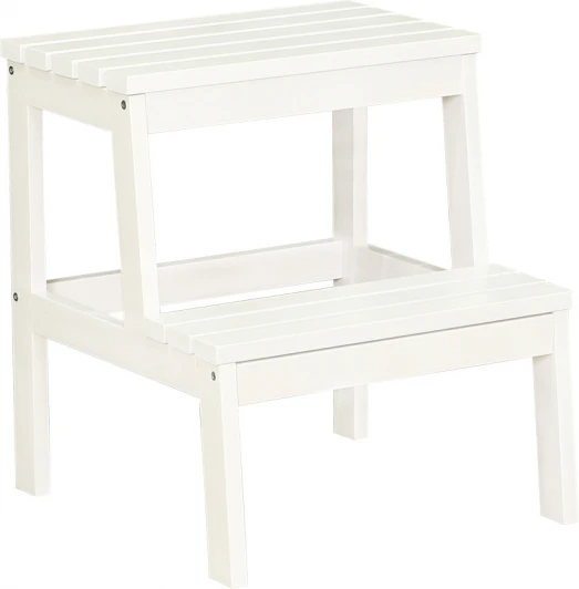 008433 Лесенка-стремянка снег Mebelik арт.008433