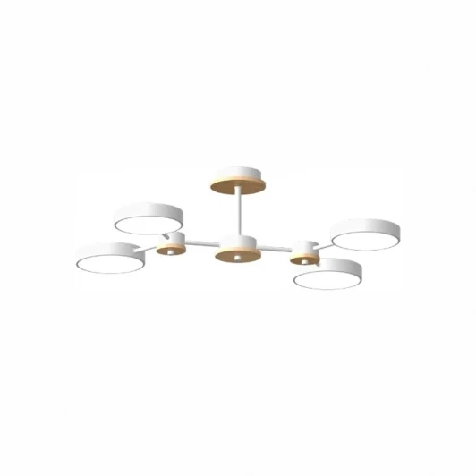 L3215-630 WH Потолочная люстра светодиодная на штанге LED4U LED4U L3215-630 WH