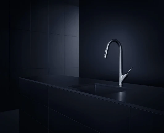 10821000 Смеситель Axor Starck 10821000 для кухонной мойки, хром