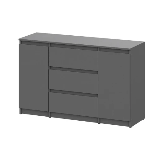 00-00144792 Комод Арника комбинированный Денвер, графит