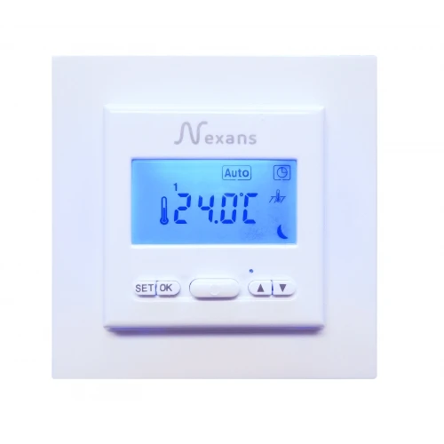 N-COMFORT TD Программируемый терморегулятор Nexans N-COMFORT TD с двумя датчиками